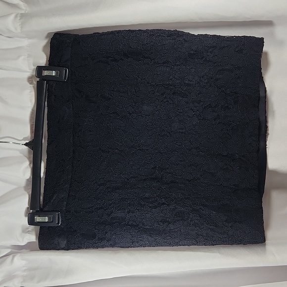 Black Lace mini skirt size 10 by Express - Picture 1 of 14